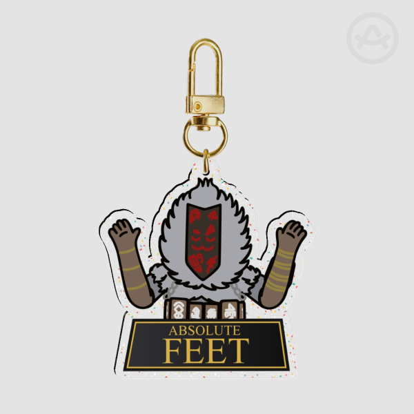 Absolute Monoco Keychain