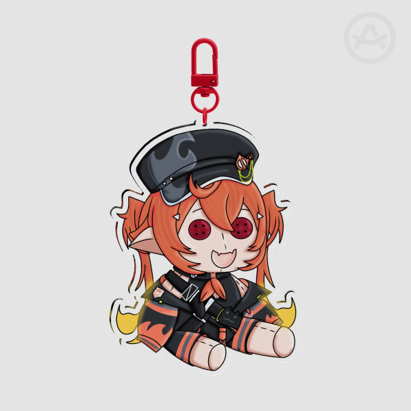 Plush Styled Chroma-SHIFT Enya Ignis Encore Clear Acrylic Keychain