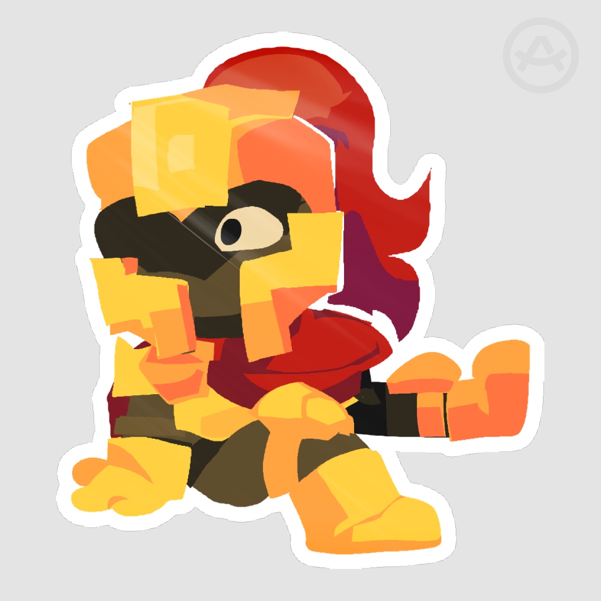 Sit || d3rlord3 sticker