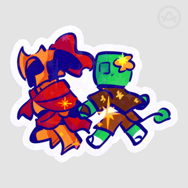 Slimeknight Sticker