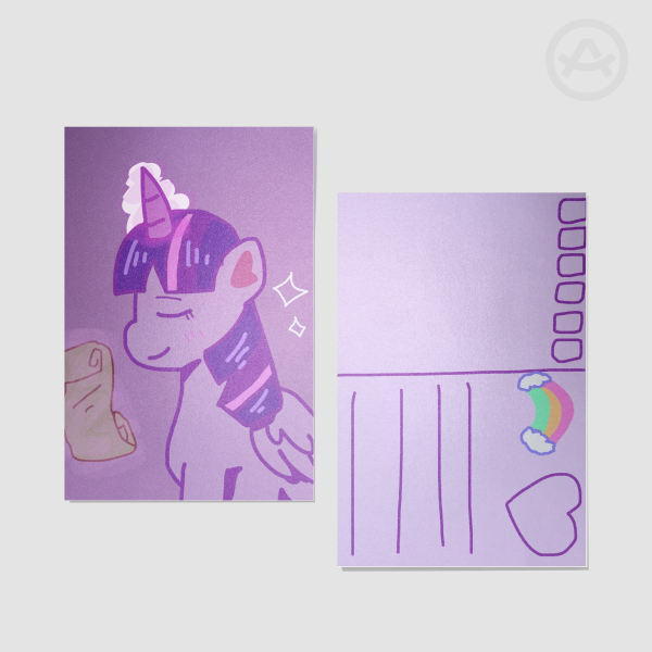 Twilight Sparkle Post Card!