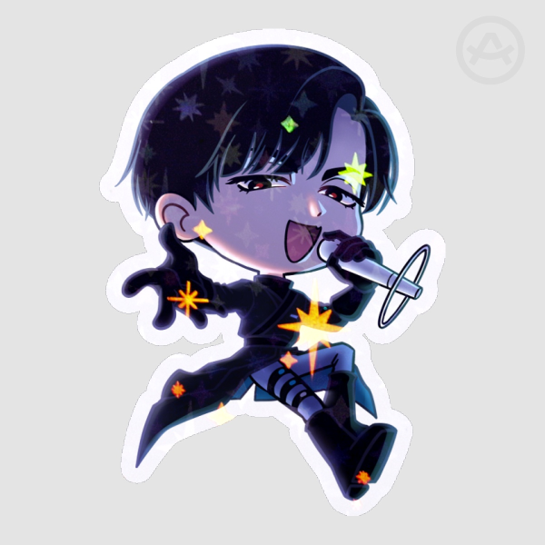 Ivan Holographic Sticker
