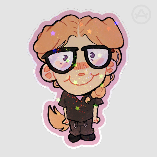 MEL PUPPY sticker
