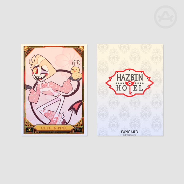 hazbin Hotel Lucifer Fancard