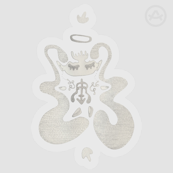 "ôtce" Clear Sticker