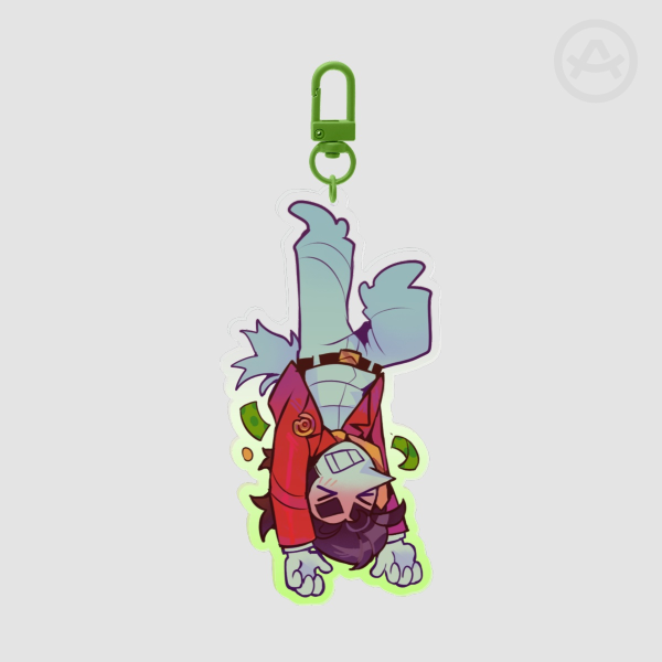 Spamton Dangling Keychain