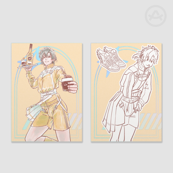 Jersey Maid Cheng Xiaoshi Holographic Photocards