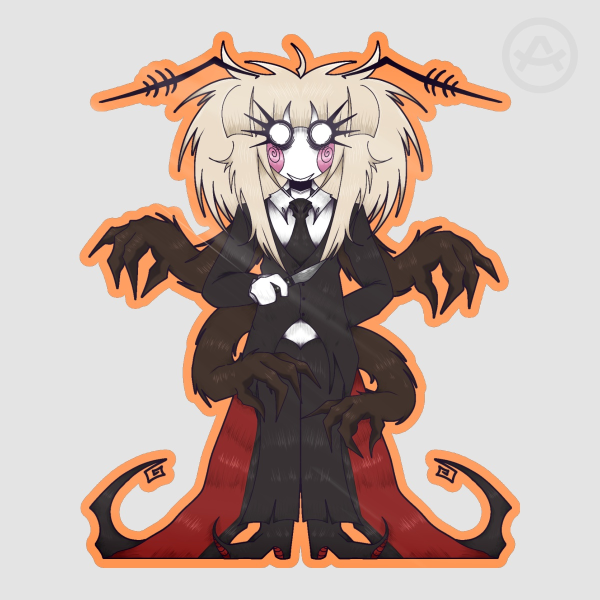 Lulu Emo Sticker 