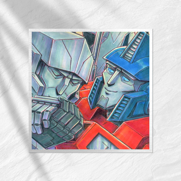 ES MegOp Art Board - Hand Kiss