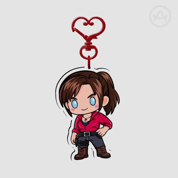 Claire Redfield Acrylic Keychain (Resident Evil 2)
