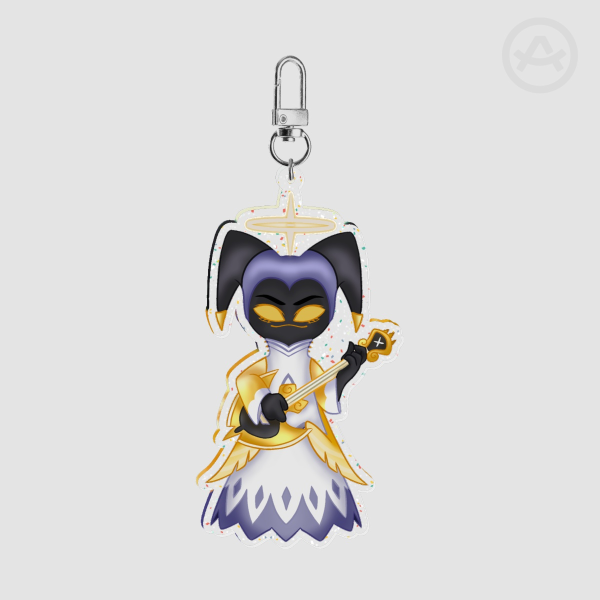Hazbin Hotel Adam Keychain