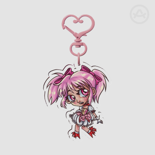 Madoka Magica Madoka Kaname Keychain