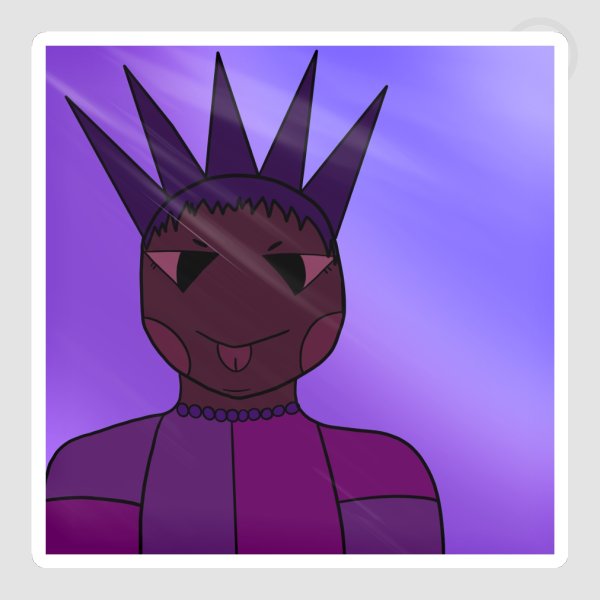 Raspberry Profile Sticker