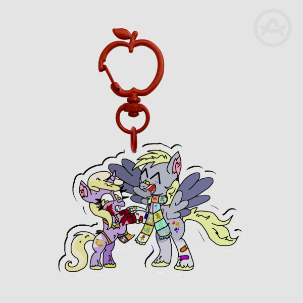 Derpy Hooves and Dinky Doo