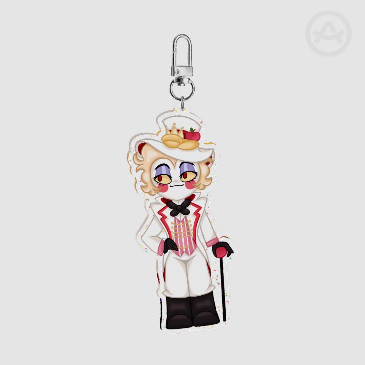 Hazbin Hotel Lucifer Keychain