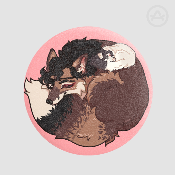 Plush Feihui Badge