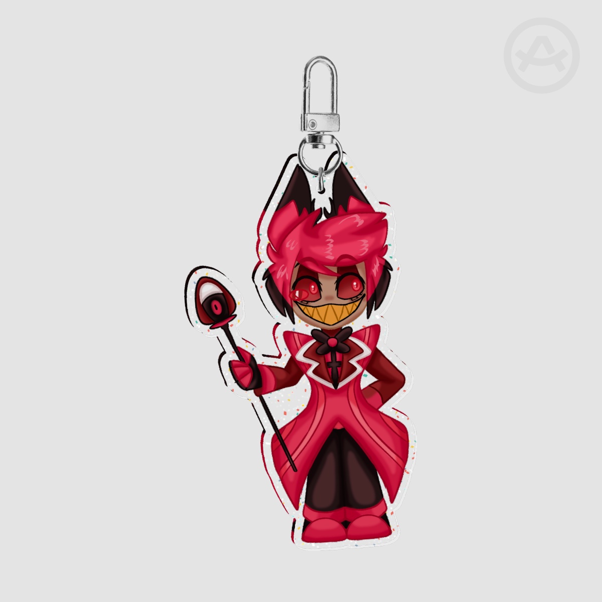 Hazbin Hotel Alastor Keychain
