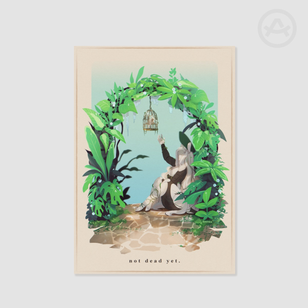 Not Dead Yet 17x11 Print