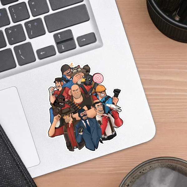 'Matte the Team' (Teamfortess 2/TF2) | Sticker