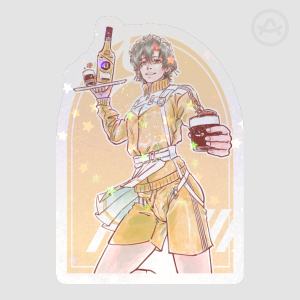 Jersey Maid Cheng Xiaoshi Die Cut Stickers