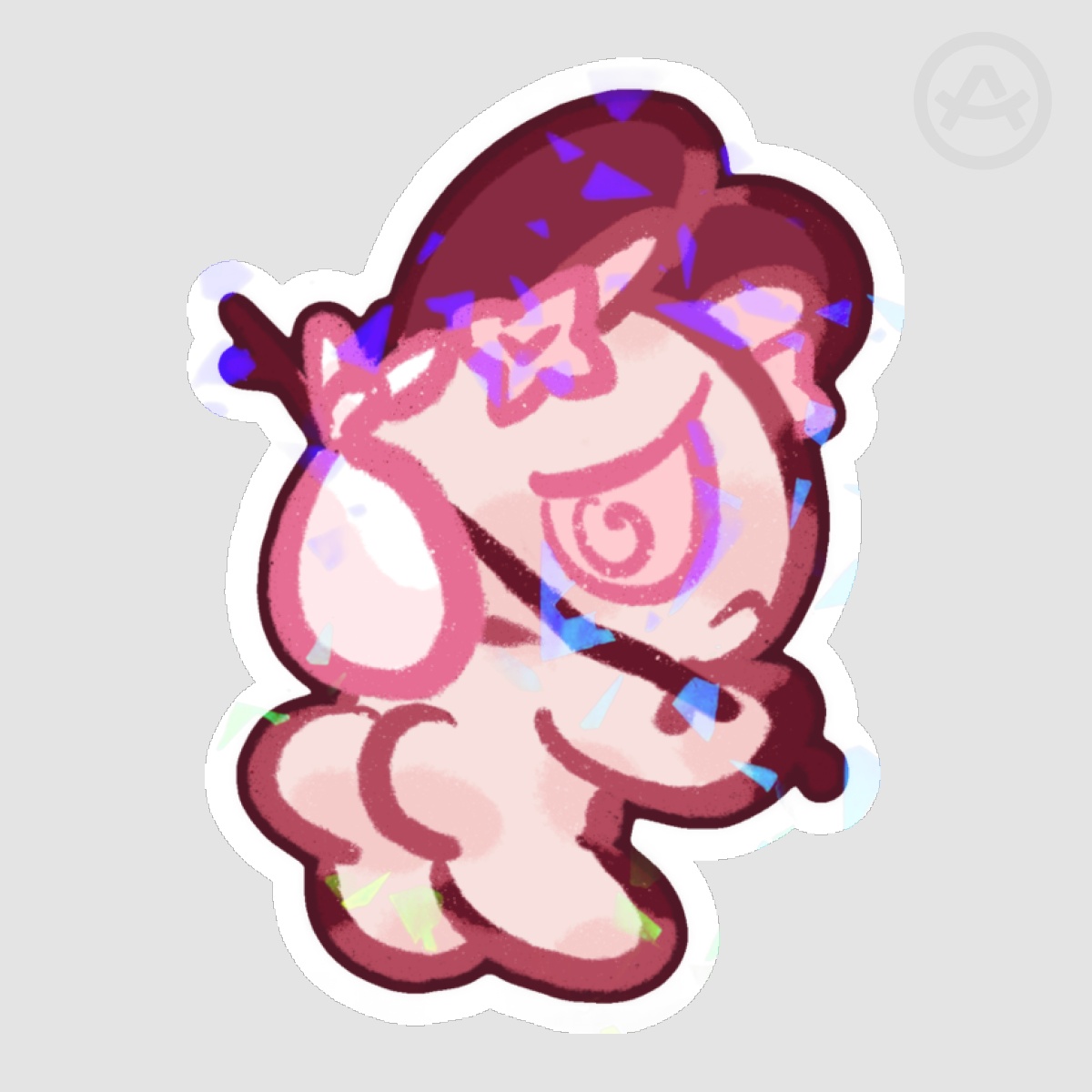 Sad bunny 🍑 Celexia - Die Cut Stickers (Sad Ant Meme take)