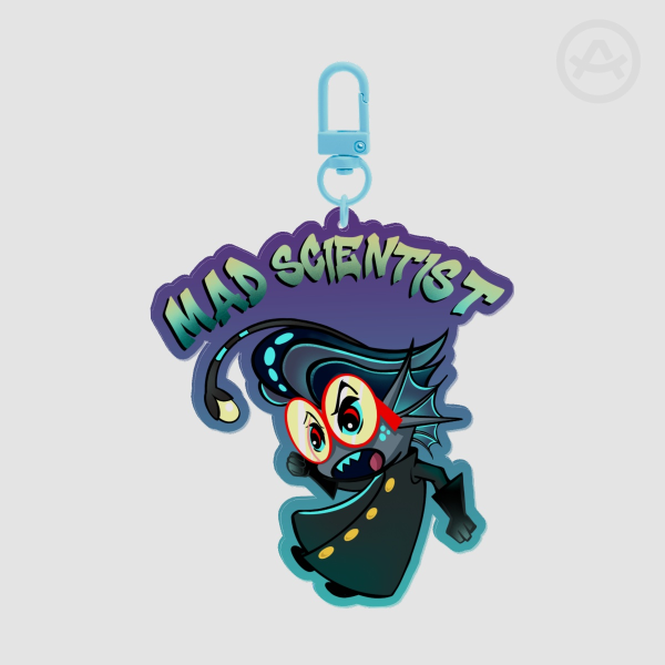 Colored Edge Acrylic Keychains