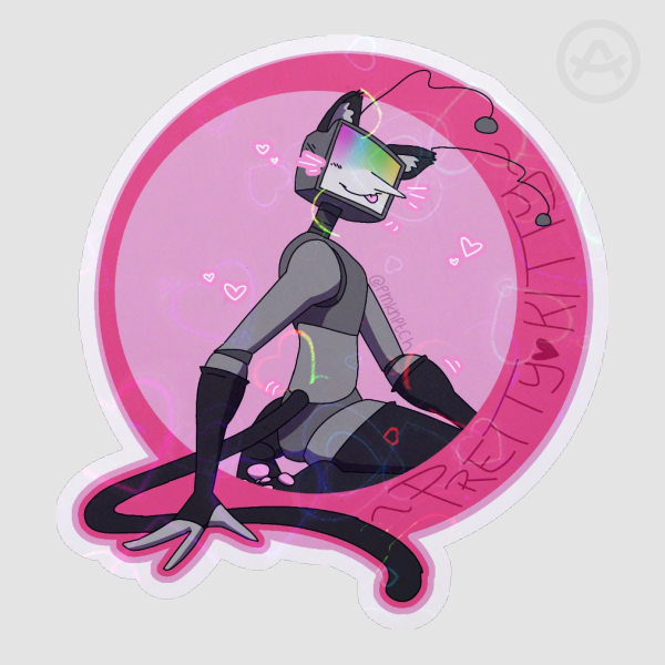 Pretty Kitty Sticker