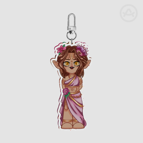 EPIC Circe Glitter Keychain