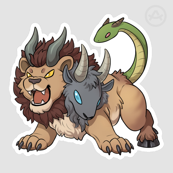 Lil Chimera Sticker