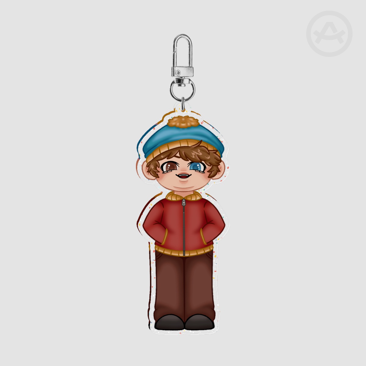 Southpark Eric Glitter Keychain