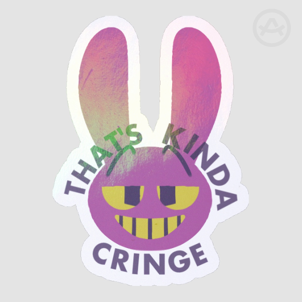Jax "That's kinda Cringe" Sticker