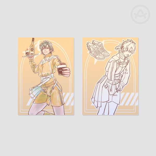 Jersey Maid Cheng Xiaoshi Pearl Paper Photocards