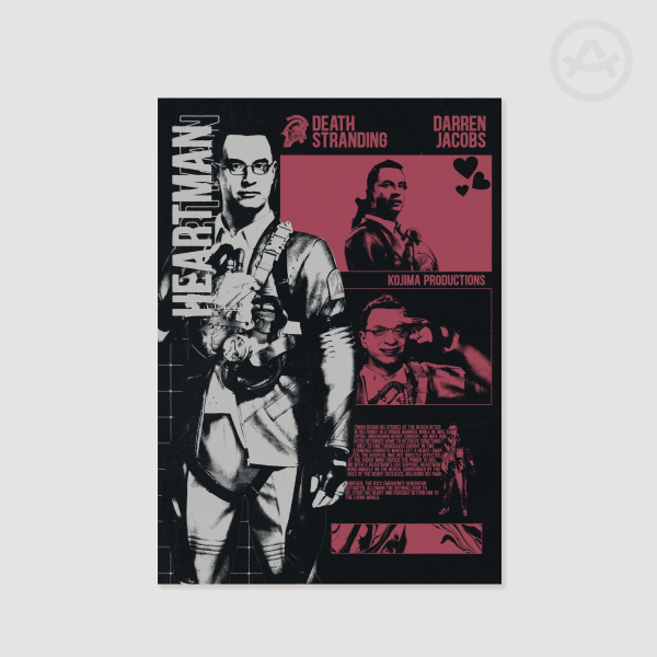 Heartman/Death Stranding - 42x29 Poster
