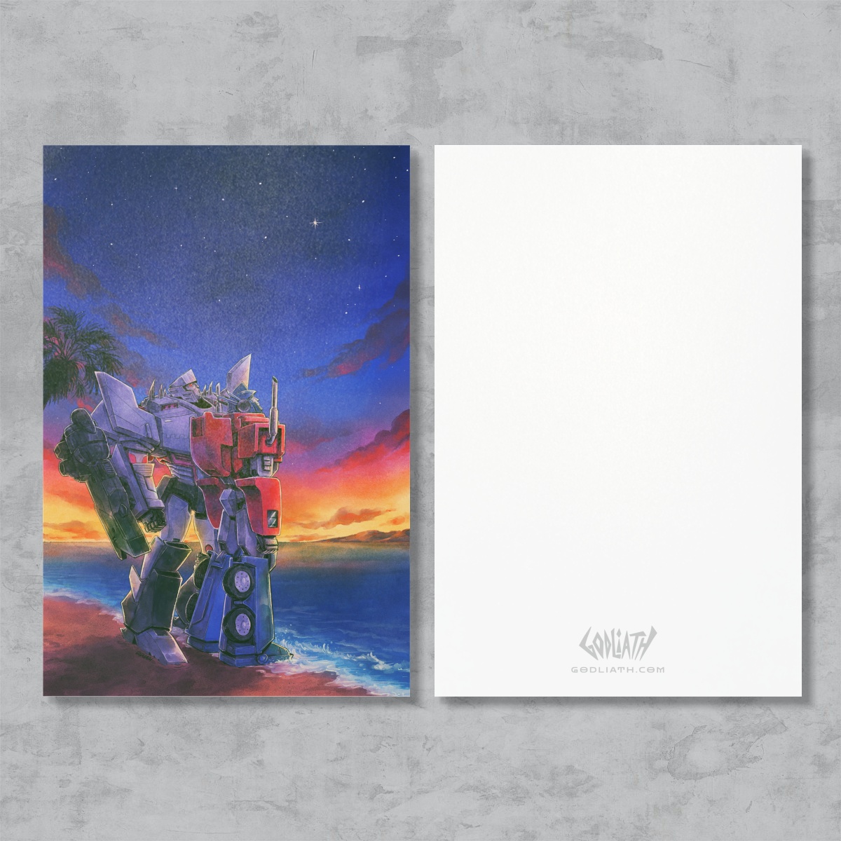 Wonderful World Postcard