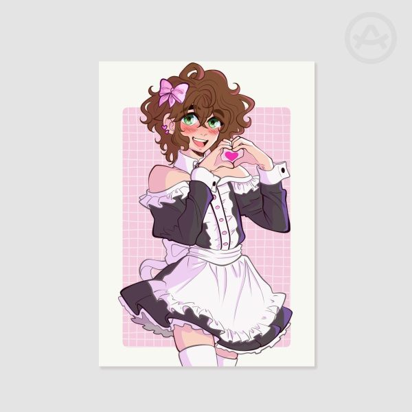 "Frederick maid" print