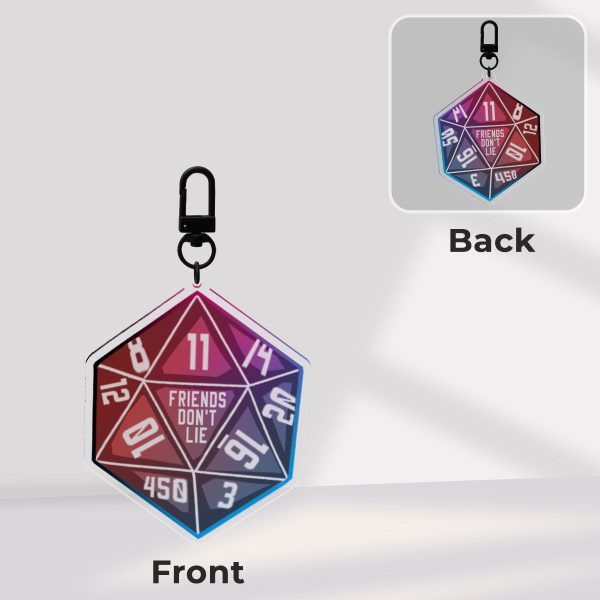 Friends don't lie (Stranger Things) | Keychain