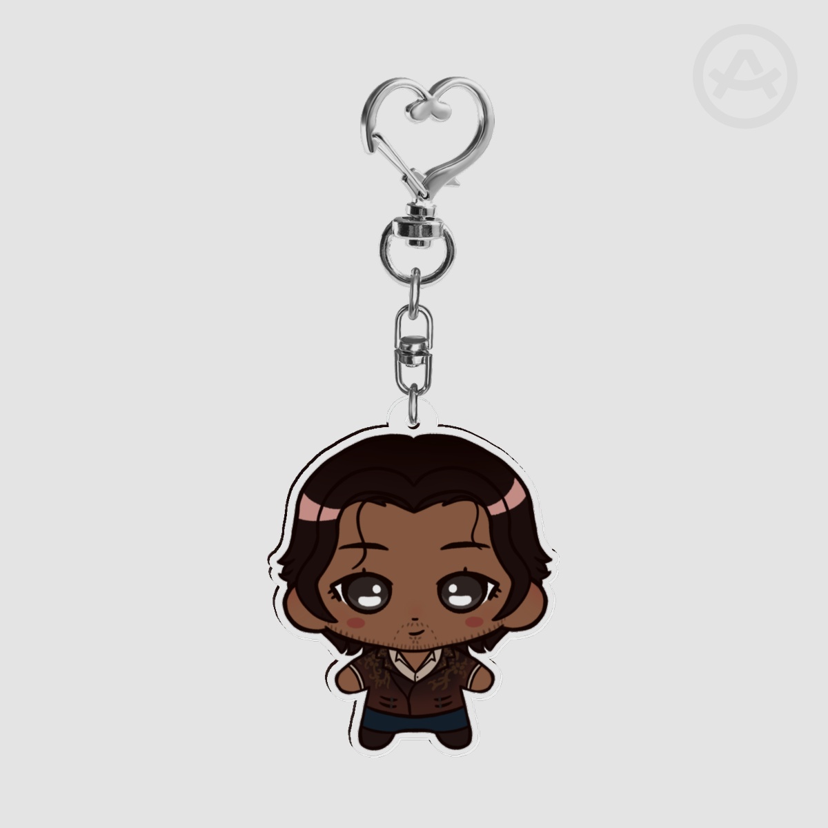 Luis Serra Acrylic Keychain Resident Evil