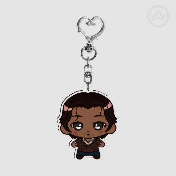 Luis Serra Acrylic Keychain Resident Evil