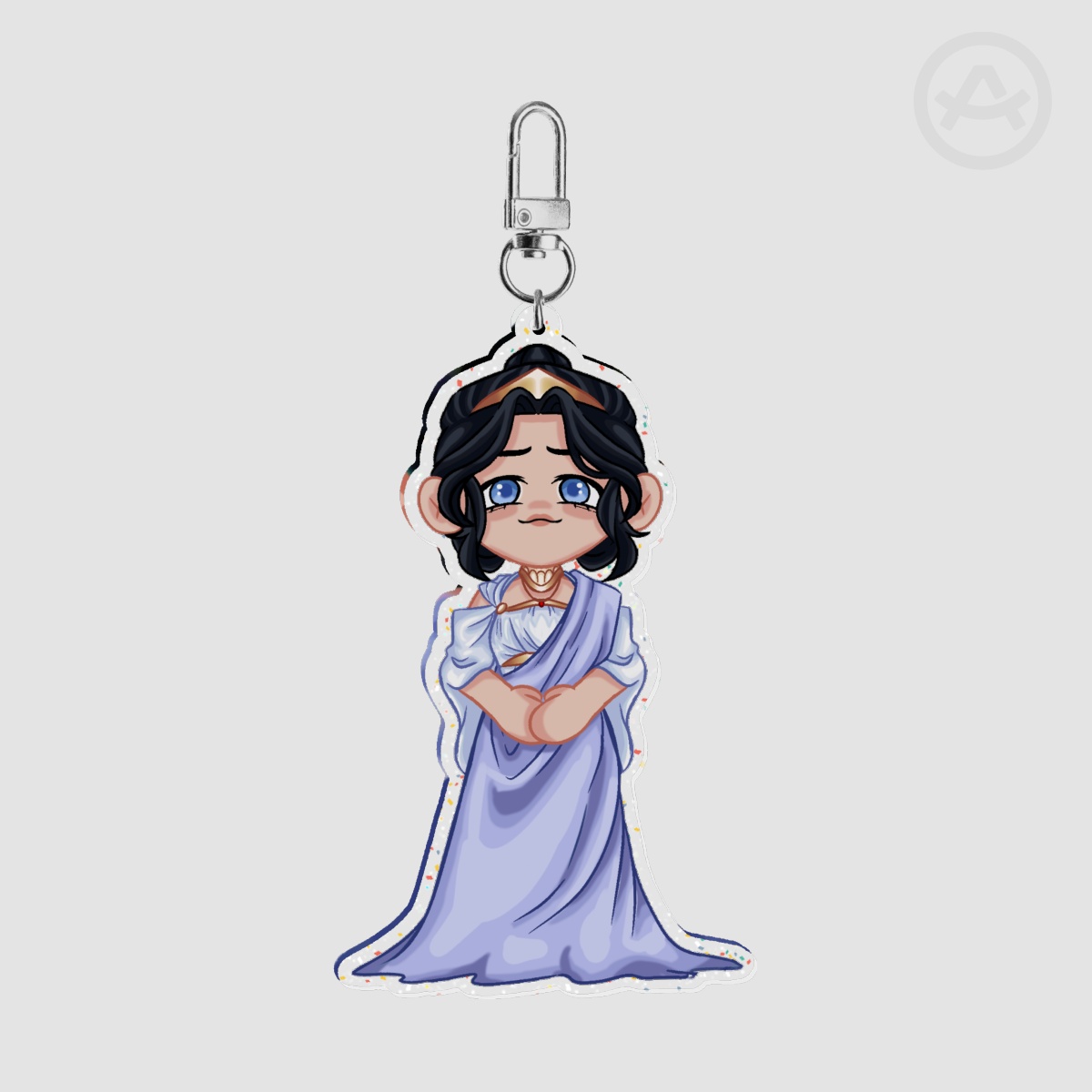 EPIC Penelope Glitter Keychain