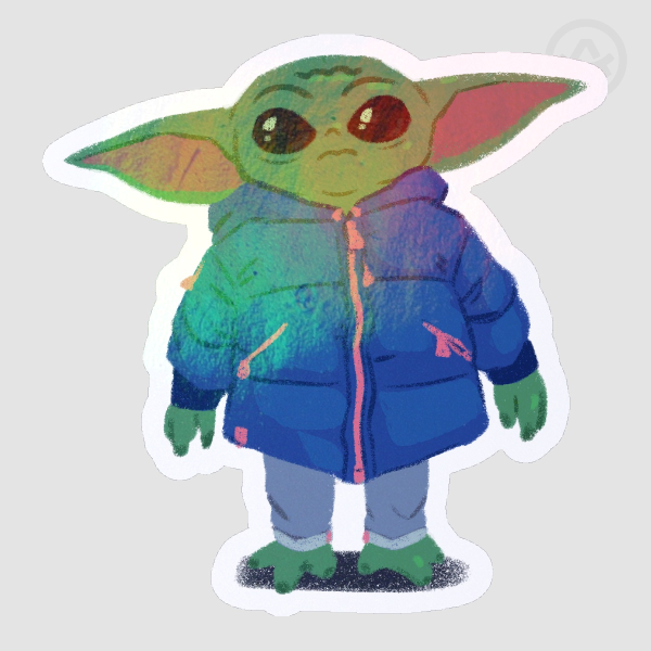 Puffer Jacket Grogu