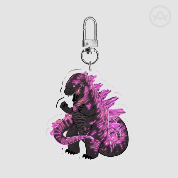 Godzilla Kaiju Keychain