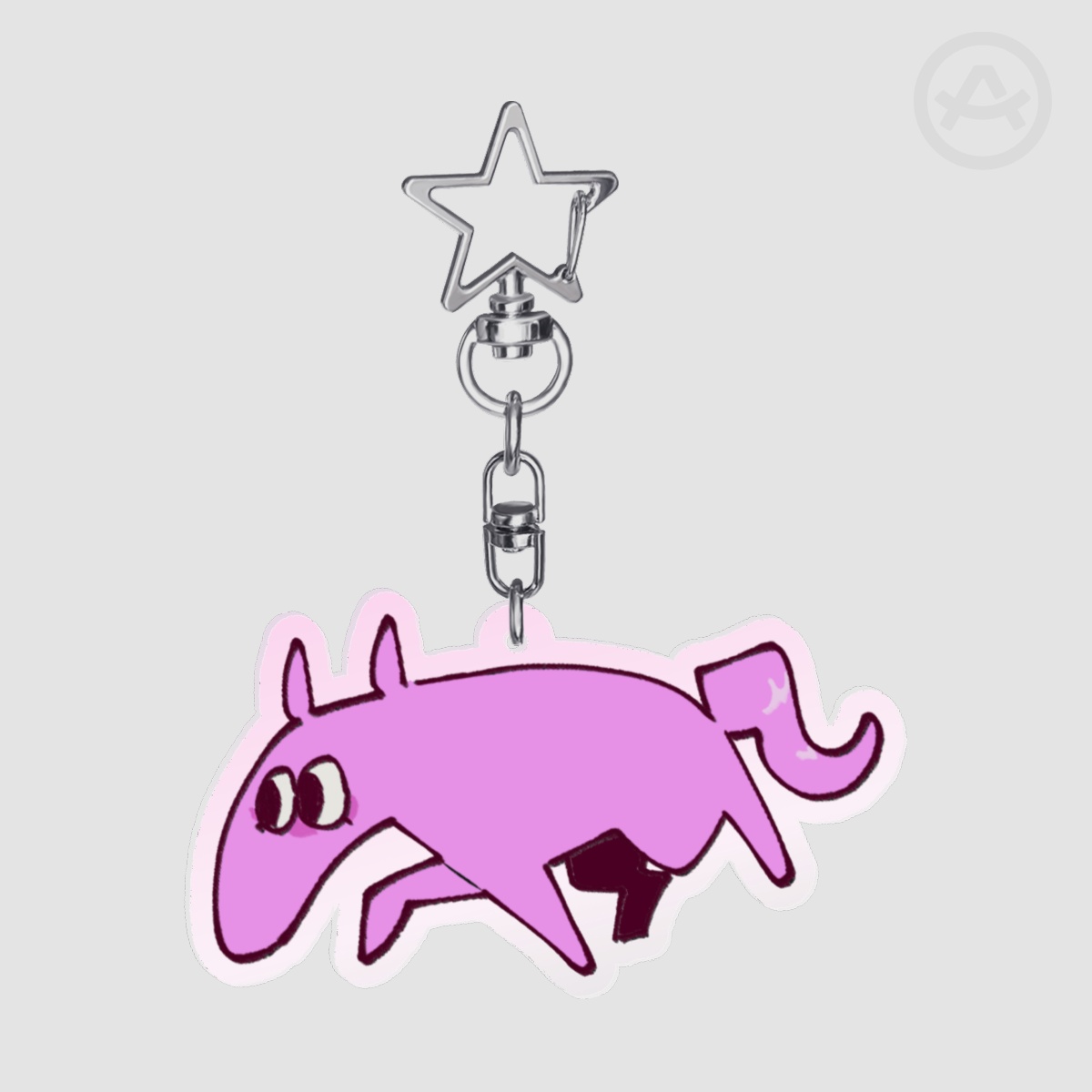 Comely Material Morning Keychain (Horse Race Tests)