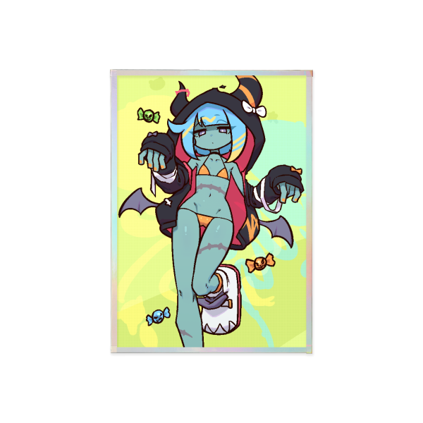 Wraith Explosion Lilla Art Board