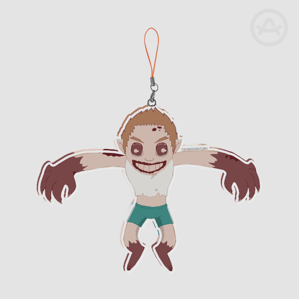L4D Jockey Chibi Large Keychain