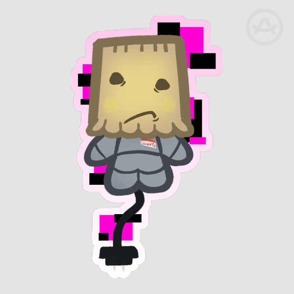 Lampert || Regretevator Die Cut Sticker