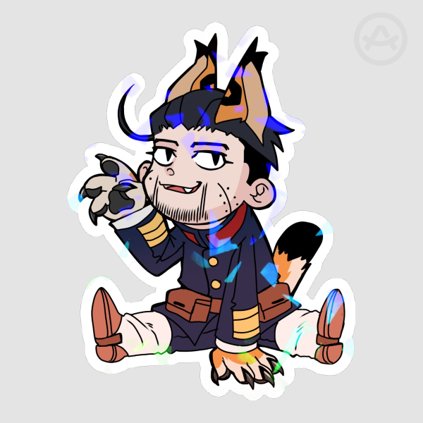 Ogata Cat Sticker