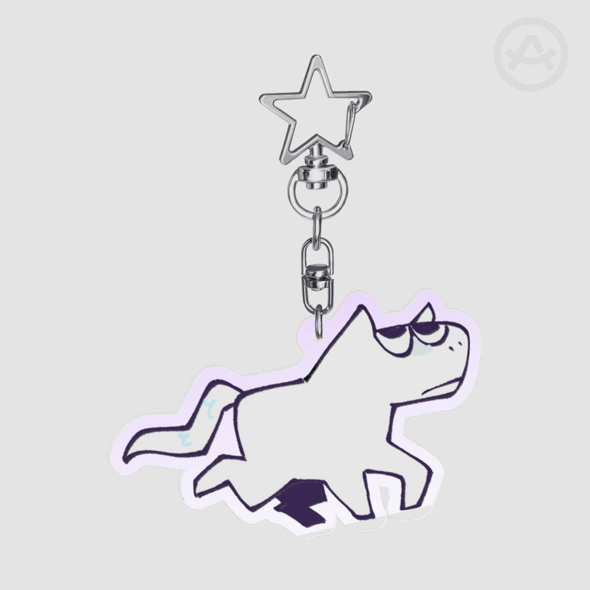 Superstitional Realism Keychain (Horse Race Tests)