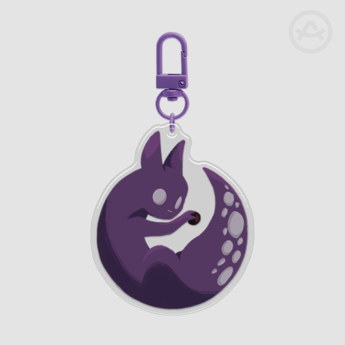 Spearmaster Epoxy Keychain