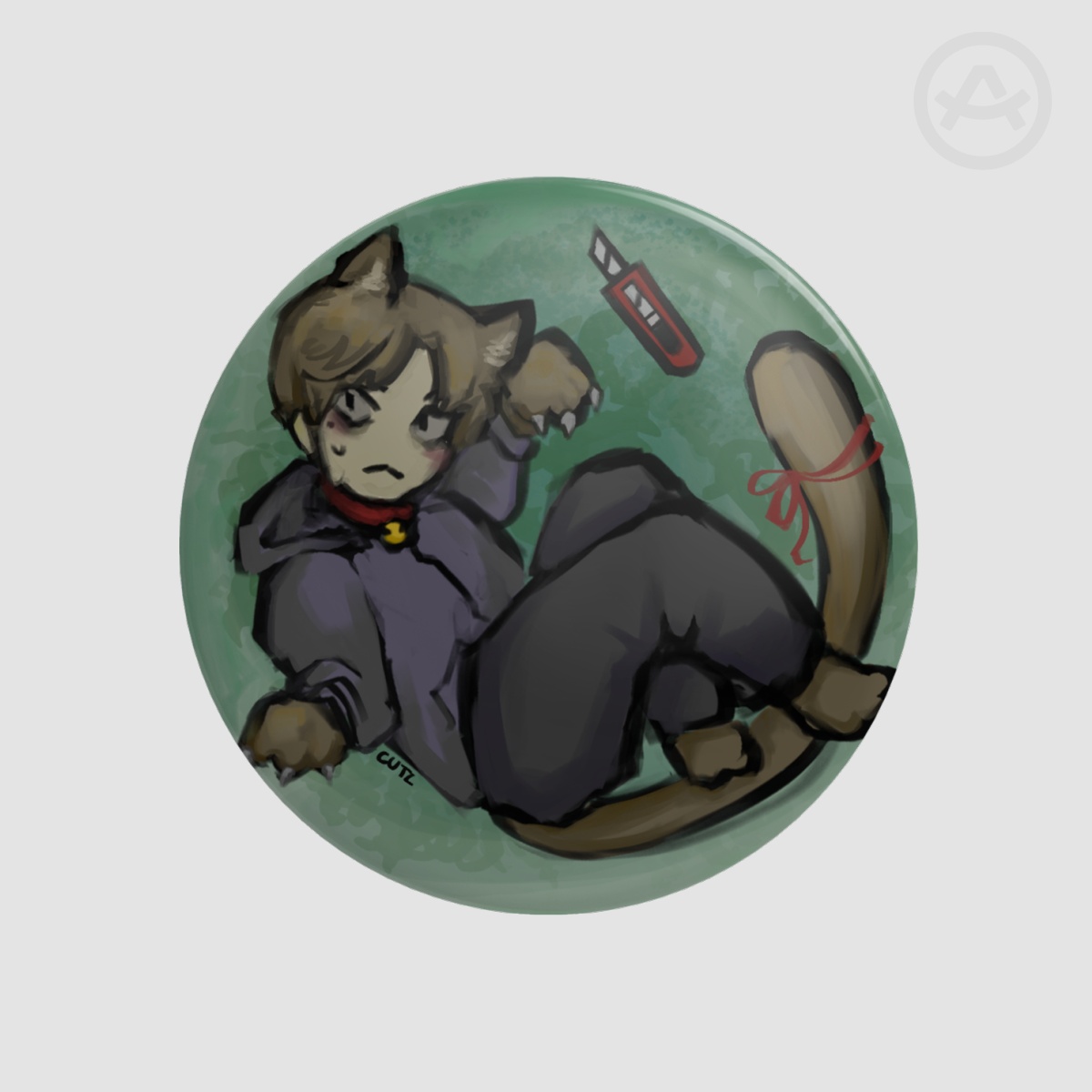 Yoon Jongwoo/Jongu button pin