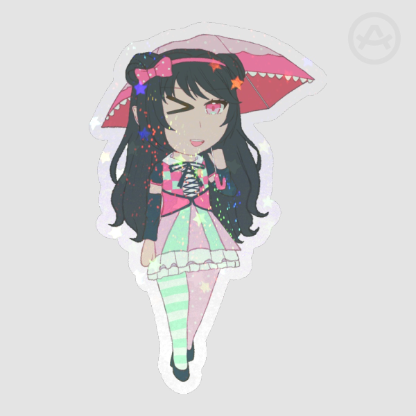 The Parasol (Colored Sticker)